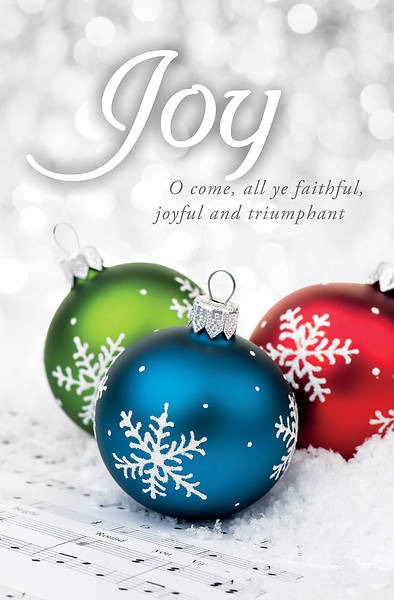 Picture of Advent Joy Week 3 Ornament Bulletin Regular