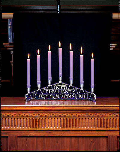 Picture of Cast Metal Tenebrae Altar Candelabra