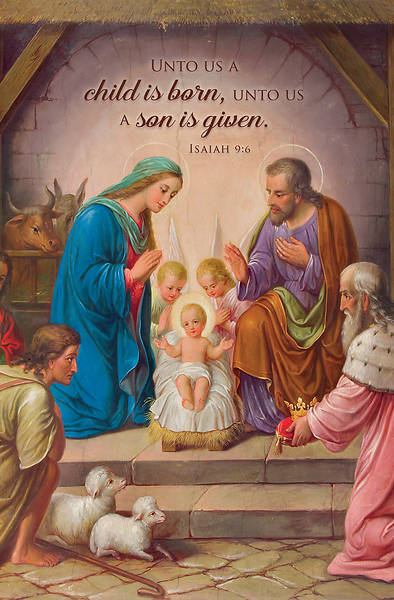 Picture of A Son is Given Bulletin Regular Isaiah 9:6