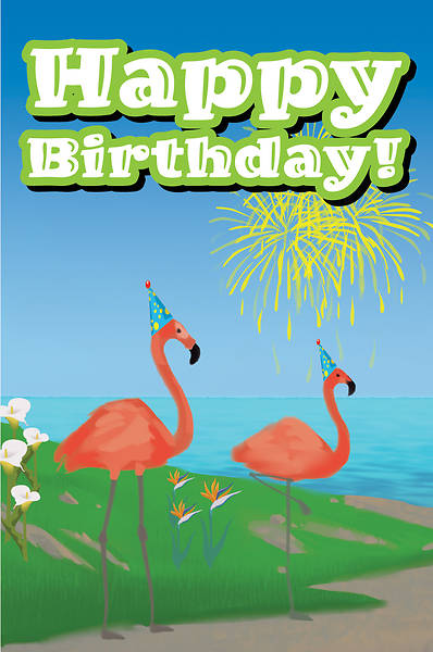 Picture of Bible Story Basics Happy Birthday Postcard (Pkg of 25)