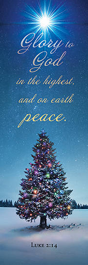 Picture of Glory to God Bookmark Luke 2:14 (Package of 25)