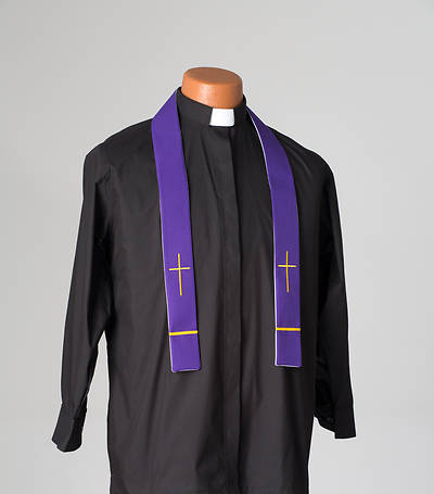 Picture of Reversible Purple/White Visitation Stole