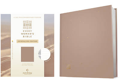 NLT Every Woman's Bible, Journaling Edition, Filament Enabled (Hardcover, Sand, Red Letter)
