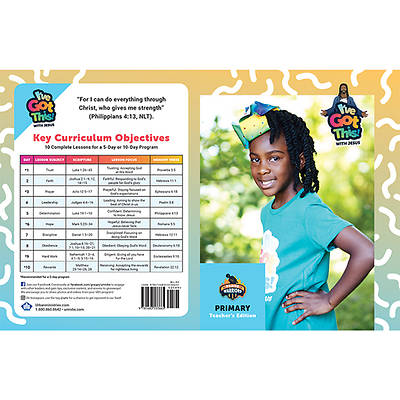 Picture of Vacation Bible School VBS 2022 I've Got This With Jesus Primary Teacher Guide