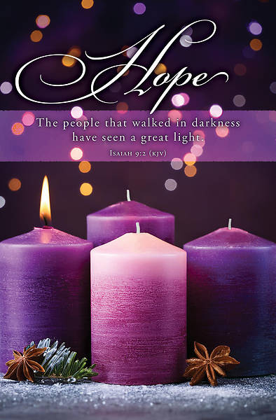 Picture of Hope Great Light Advent Bulletin