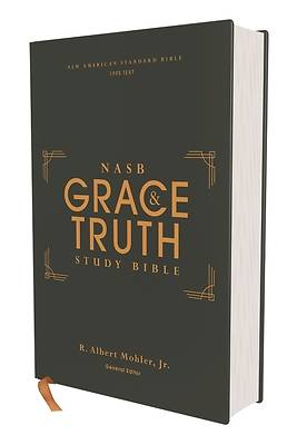 Picture of Nasb, the Grace and Truth Study Bible, Hardcover, Green, Red Letter, 1995 Text, Comfort Print