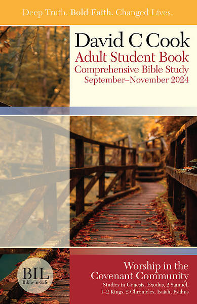 Picture of Bible in Life Adult Student Book Fall