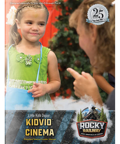 Picture of Vacation Bible School VBS 2021 Rocky Railway Little Kids Depot KidVid Cinema Leader Manual
