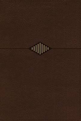 Picture of Niv, Thompson Chain-Reference Bible, Leathersoft, Brown, Red Letter, Thumb Indexed, Comfort Print