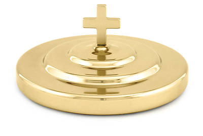 Picture of Brasstone Communionware Bread Plate Cover