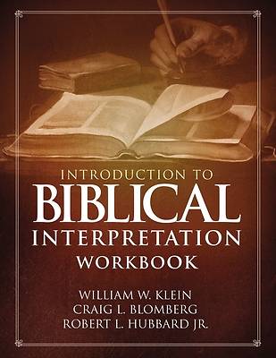 Picture of Introduction to Biblical Interpretation Workbook - eBook [ePub]
