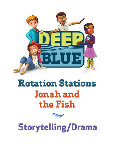 Picture of Deep Blue Rotation Station: Jonah and the Fish - Storytelling/Drama Station Download