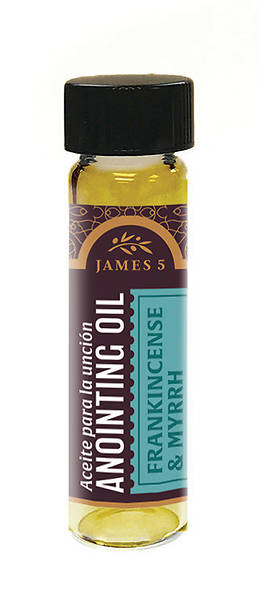 Picture of James 5 Frankincense and Myrrh Anointing Oil - 1/4 oz.