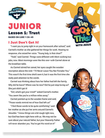 Picture of Vacation Bible School VBS 2022 I've Got This With Jesus Junior Student Folders