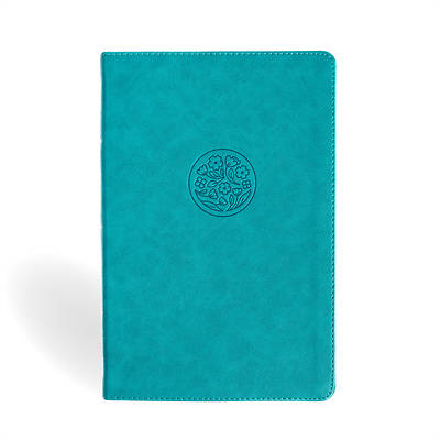 Picture of NASB Giant Print Reference Bible, Teal Leathertouch, Indexed
