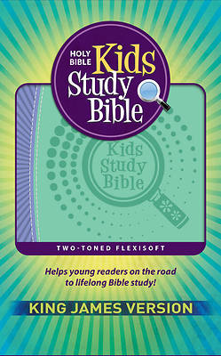 Picture of KJV Kids Study Bible (Flexisoft, Purple/Green, Red Letter)