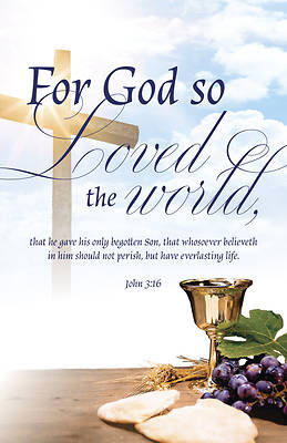 Picture of Communion Bulletin