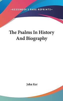 Picture of The Psalms in History and Biography