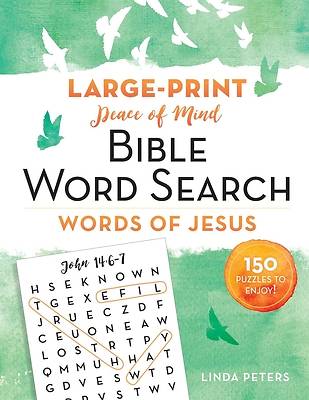 Picture of Peace of Mind Bible Word Search