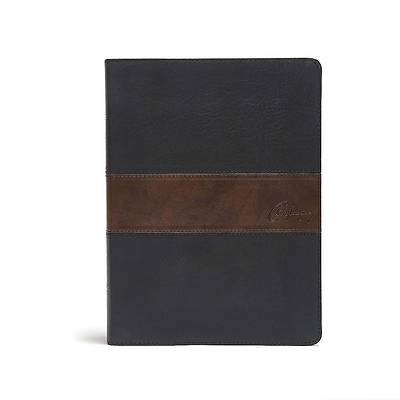 Picture of CSB Spurgeon Study Bible, Black/Brown Leathertouch(r)