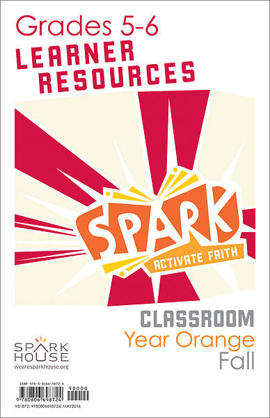 Picture of Spark Classroom Grades 5-6 Learner Leaflet Year Orange Fall