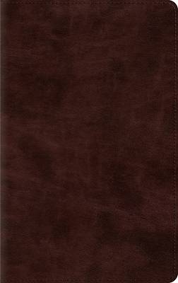 Picture of ESV Thinline Bible, Red Letter (Trutone, Espresso)