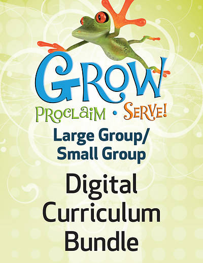 Picture of Grow Proclaim Serve Digital Large Group Small Group Ages 3-6 Bundle 2 Winter