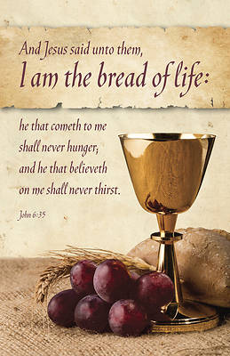 Picture of Communion Bulletin