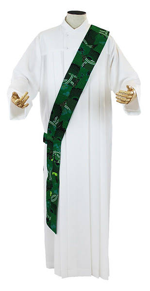 Amani Litenge Patch Deacon Stole