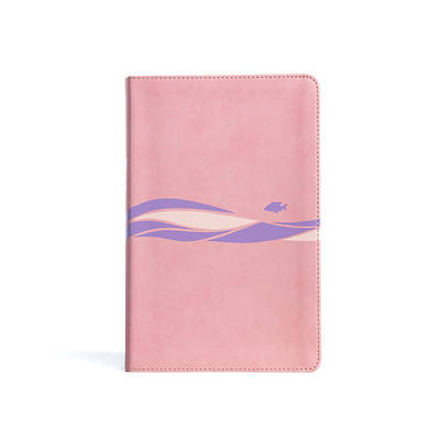 Picture of CSB Easy-For-Me Bible for Early Readers, Coral Pink Leathertouch