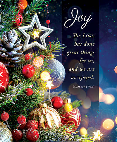 Picture of Joy Lord has Done Great Advent Legal Size Bulletin