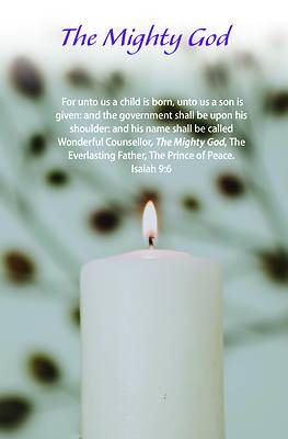 Picture of The Mighty God Bulletin (Pkg 100) Advent