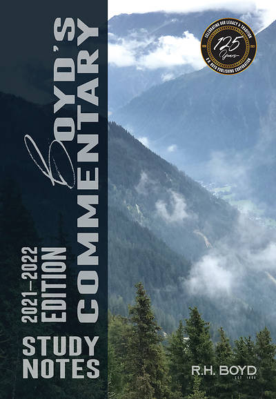 Picture of RH Boyd Commentary Study Notes 2021-2022