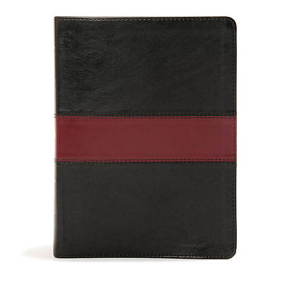 Picture of KJV Apologetics Study Bible, Black/Red Leathertouch