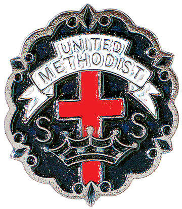 Picture of United Methodist 9 Month Sunday School Attendance Pin