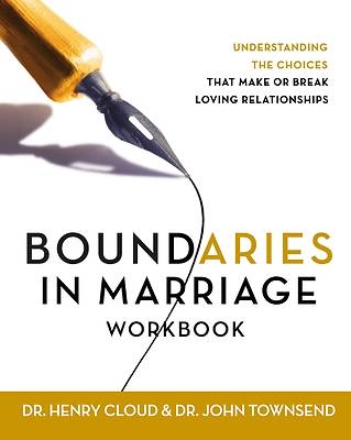 Picture of Boundaries in Marriage Workbook