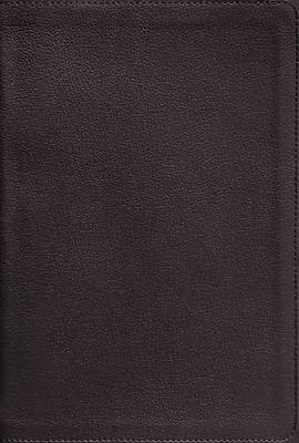 Picture of NIV Application Bible, Genuine Leather, Calfskin, Black, Red Letter, Thumb Indexed, Comfort Print