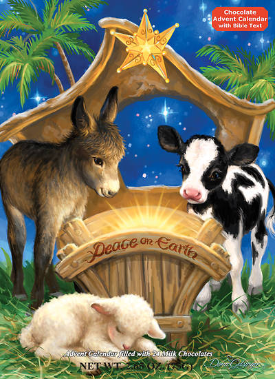 Picture of Peace on Earth Chocolate Advent Calendar