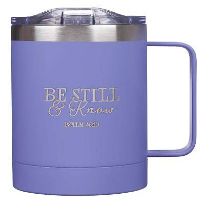 Picture of Mug Stainless Steel Camp Be Still & Know - Psa 46