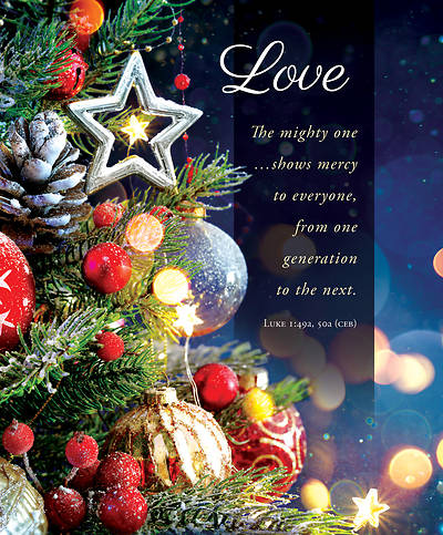 Picture of Love Might Show Mercy Advent Legal Size Bulletin