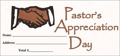 Pastor Appreciation Day Offering Enevlopes