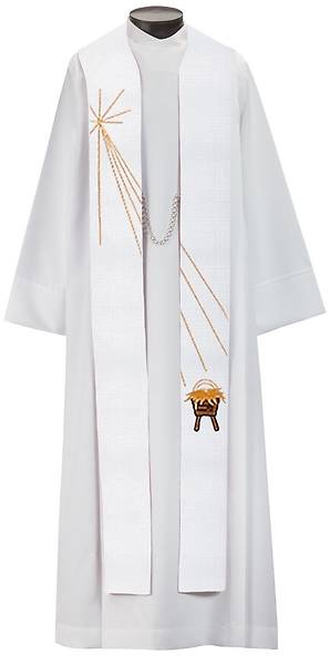 Picture of Let Us Adore Him Christmas Stole 56"