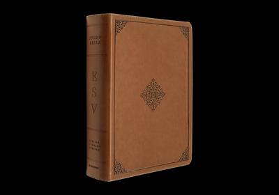 Picture of ESV Study Bible (Trutone, English Saddle, Ornament Design)