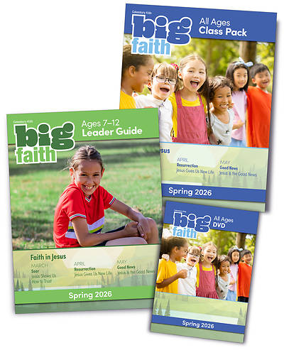 Picture of Cokesbury Kids Big Faith Spring 2026 Leader Kit Ages 7-12