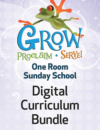 Picture of Grow Proclaim Serve Digital One Room Sunday School Kit Bundle 2 Fall