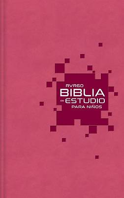 Picture of Rvr60 Biblia de Estudio Para Niños, Leathersoft, Rosado