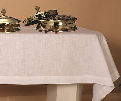 Picture of Pure Linen Plain Communion Table Cover - 50"x80"