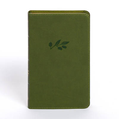 Picture of NASB Personal Size Bible, Olive Leathertouch