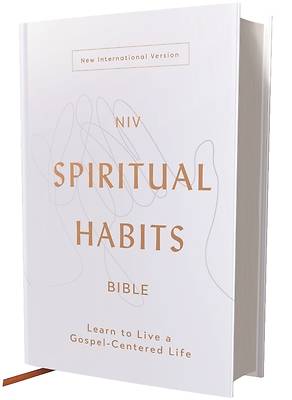 Picture of Niv, Spiritual Habits Bible, Hardcover, Red Letter, Comfort Print