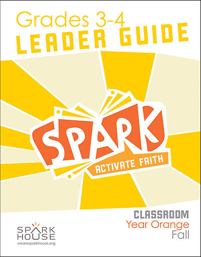 Picture of Spark Classroom Grades 3-4 Leader Guide Year Orange Fall